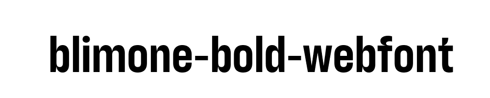 blimone-bold-webfont