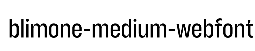 blimone-medium-webfont
