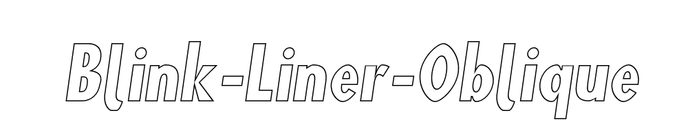 Blink-Liner-Oblique