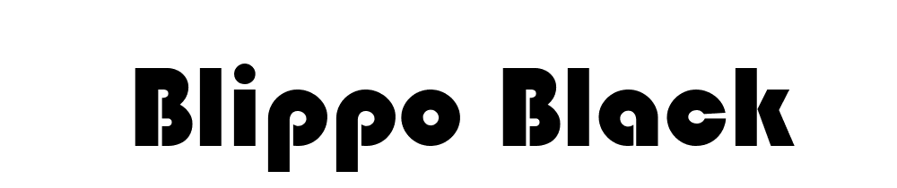 Blippo Black