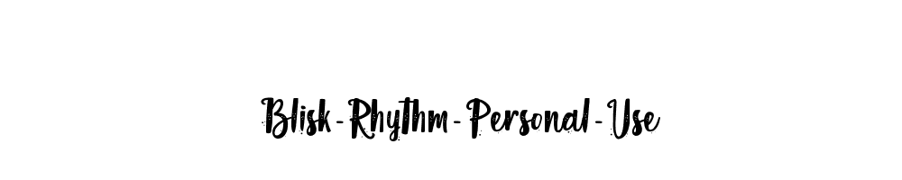 Blisk-Rhythm-Personal-Use