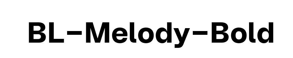 BL-Melody-Bold