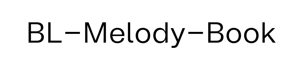 BL-Melody-Book