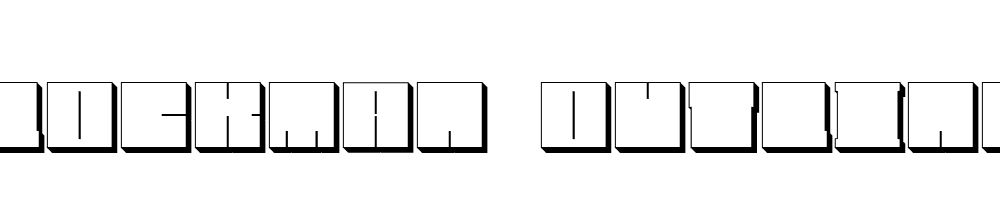 Blockman-outlined