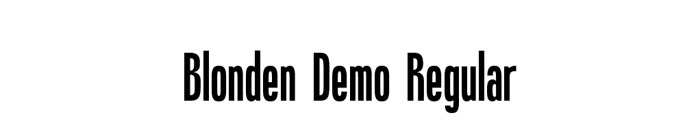 Blonden-Demo-Regular