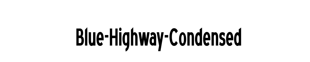 Blue-Highway-Condensed