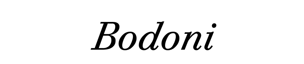 Bodoni