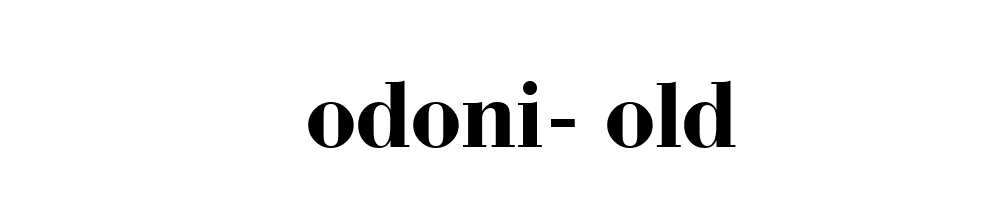 Bodoni-Bold