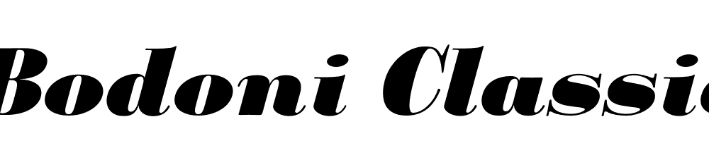 Bodoni Classic