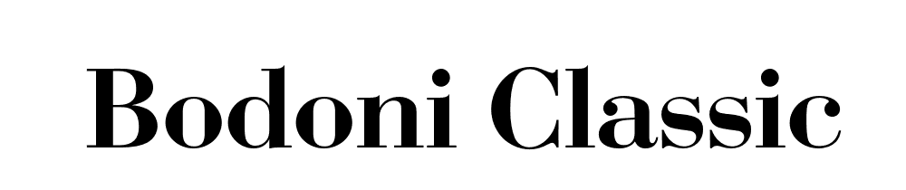 Bodoni Classic