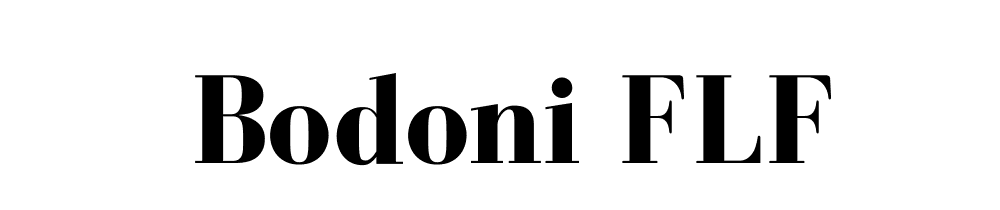 Bodoni Flf