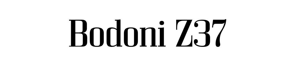 Bodoni Z37