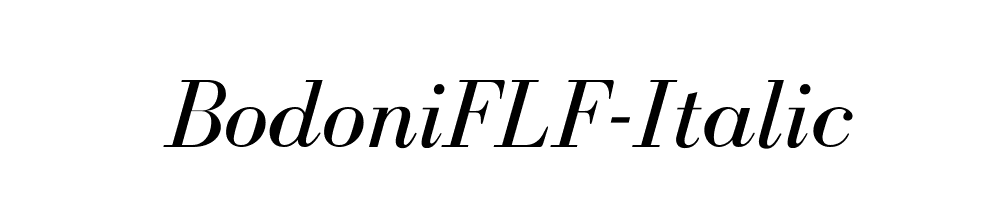 BodoniFLF-Italic