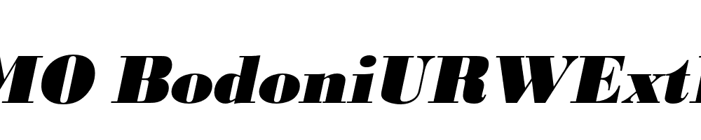 FSP DEMO BodoniURWExtBol Italic