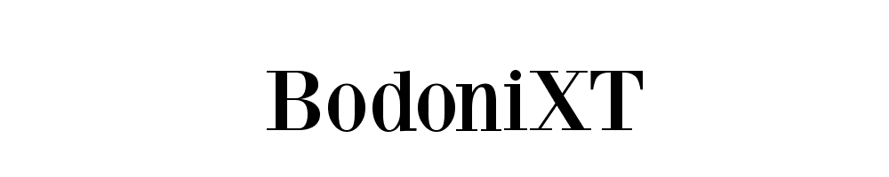 BodoniXT