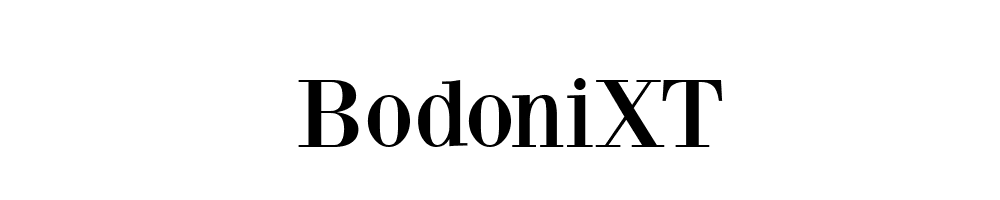 BodoniXT