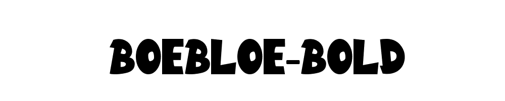 Boebloe-Bold