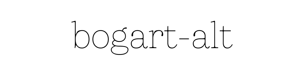 Bogart Alt