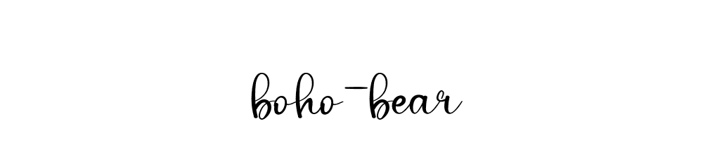 Boho Bear