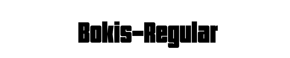 Bokis-Regular