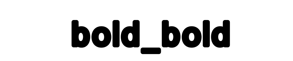 Bold_bold