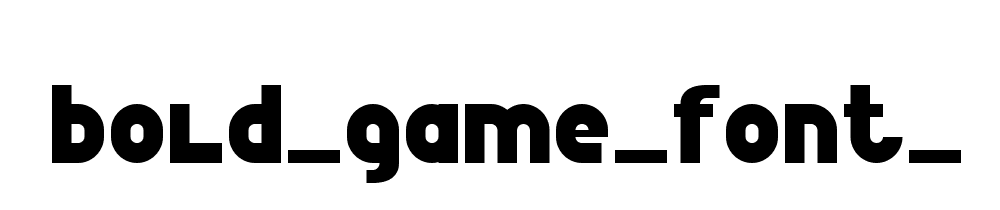 Bold_game_font_7