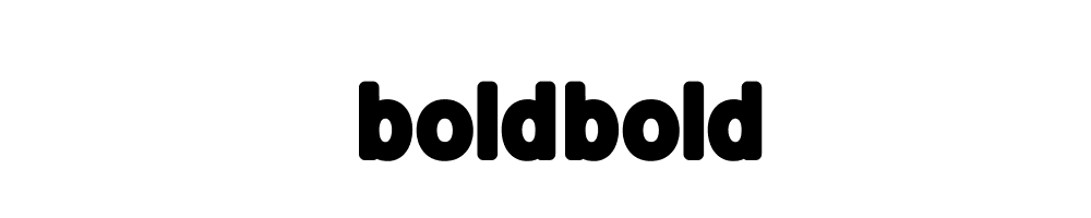 boldbold