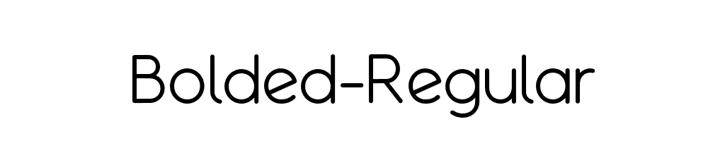 Bolded-Regular