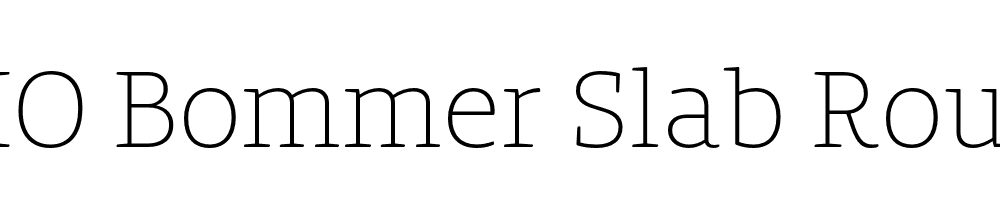  DEMO Bommer Slab Rounded Thin Regular