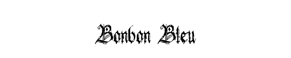 Bonbon-Bleu