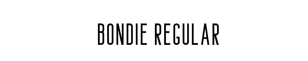 Bondie-Regular