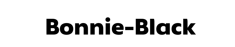 Bonnie-Black