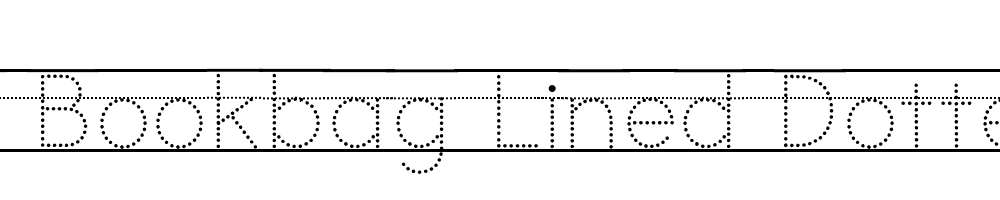 FSP DEMO Bookbag Lined Dotted Regular