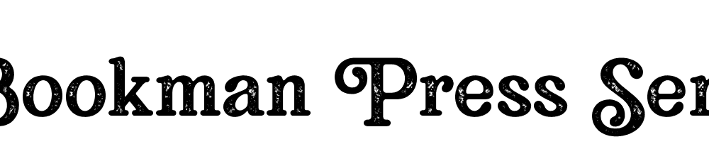 Bookman Press Serif