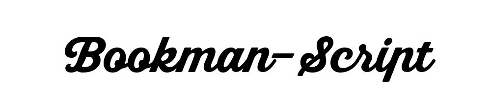 Bookman-Script