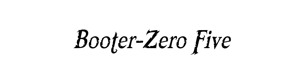 Booter-Zero Five