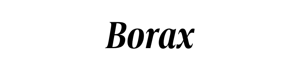 Borax