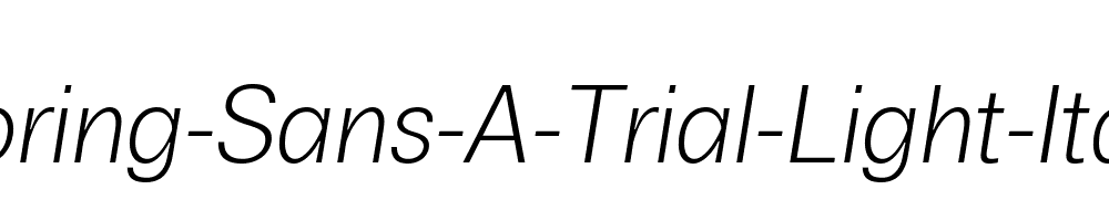 Boring-Sans-A-Trial-Light-Italic