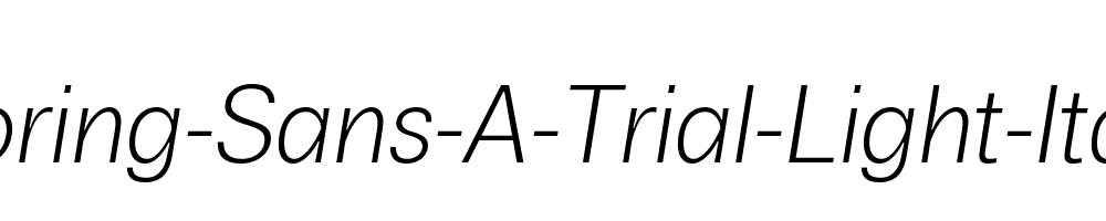 Boring-Sans-A-Trial-Light-Italic