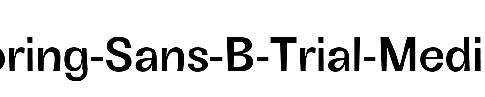 Boring-Sans-B-Trial-Medium