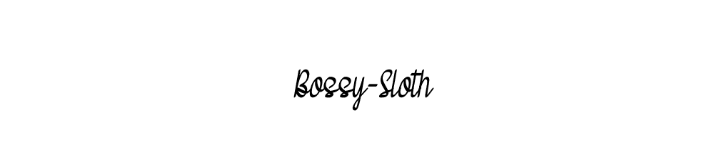 Bossy-Sloth