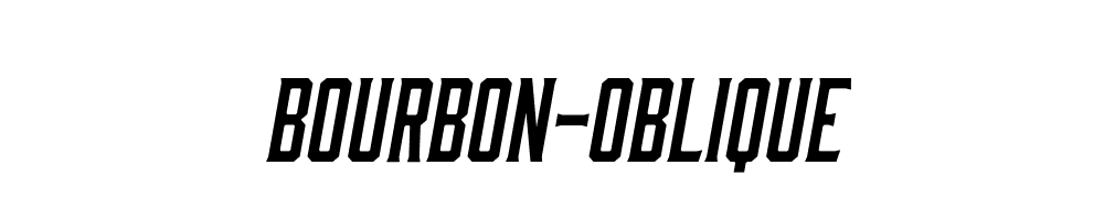 Bourbon-Oblique