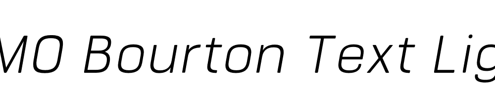 FSP DEMO Bourton Text Light Italic