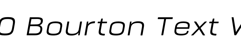 FSP DEMO Bourton Text Wide Italic