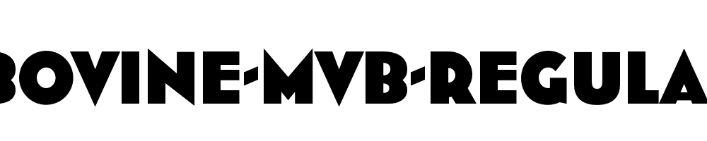 Bovine-MVB-Regular