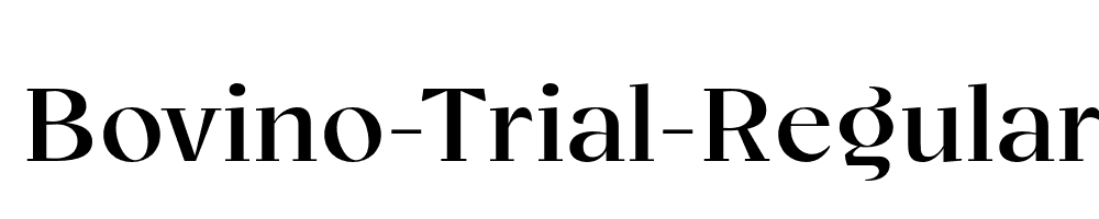 Bovino-Trial-Regular