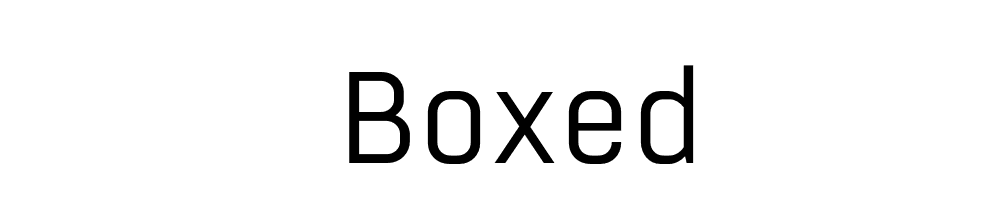 Boxed