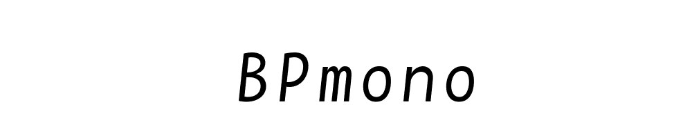 BPmono