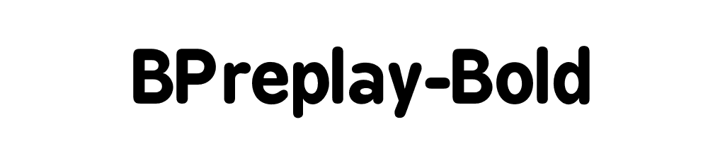 BPreplay-Bold