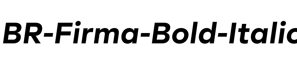 BR-Firma-Bold-Italic